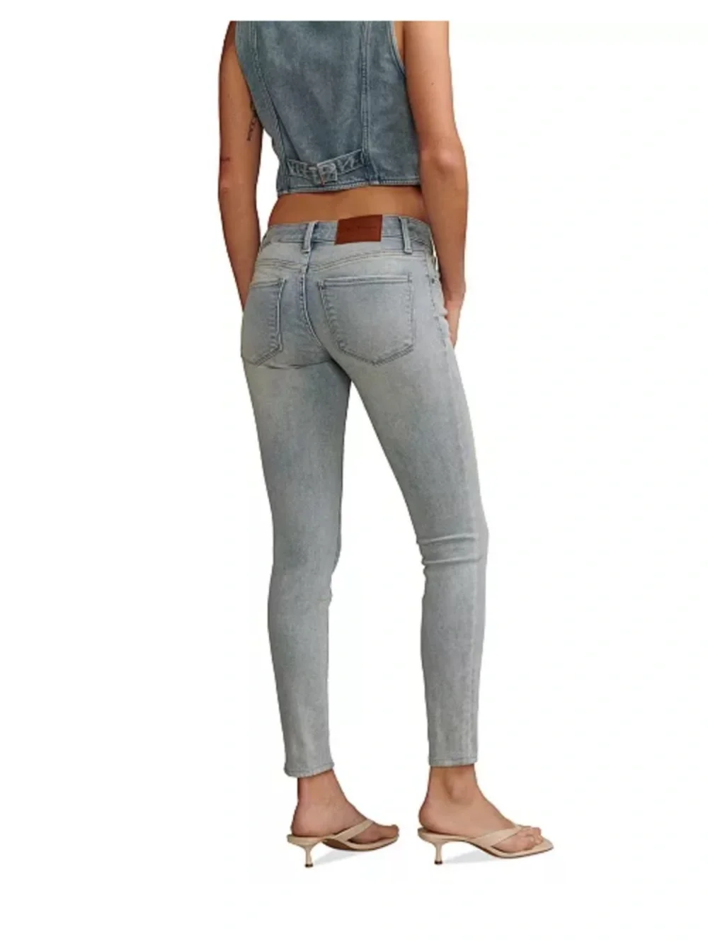 Lucky Brand Skinny‎ Lizzie Stretch Low Rise Jeans Only Worn Once